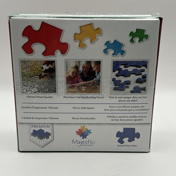 New Majestic by Springbok Holiday Puzzle Series Christmas Cookies 500 Piece - Picture 3 of 5